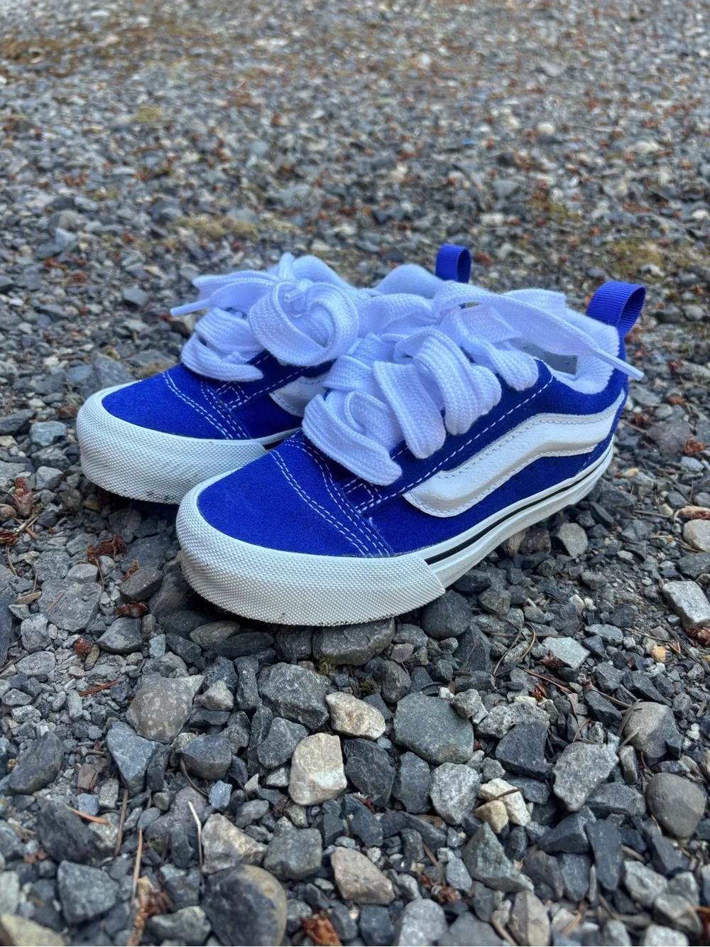 Kids Vans Blue Old-School Sneakers